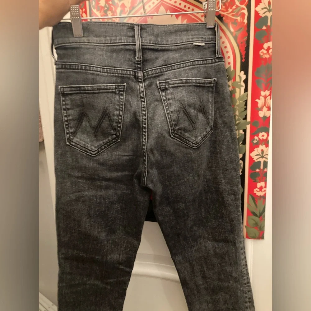 MOTHER Women's High Waisted Ankle Fray - Picture 3 of 6